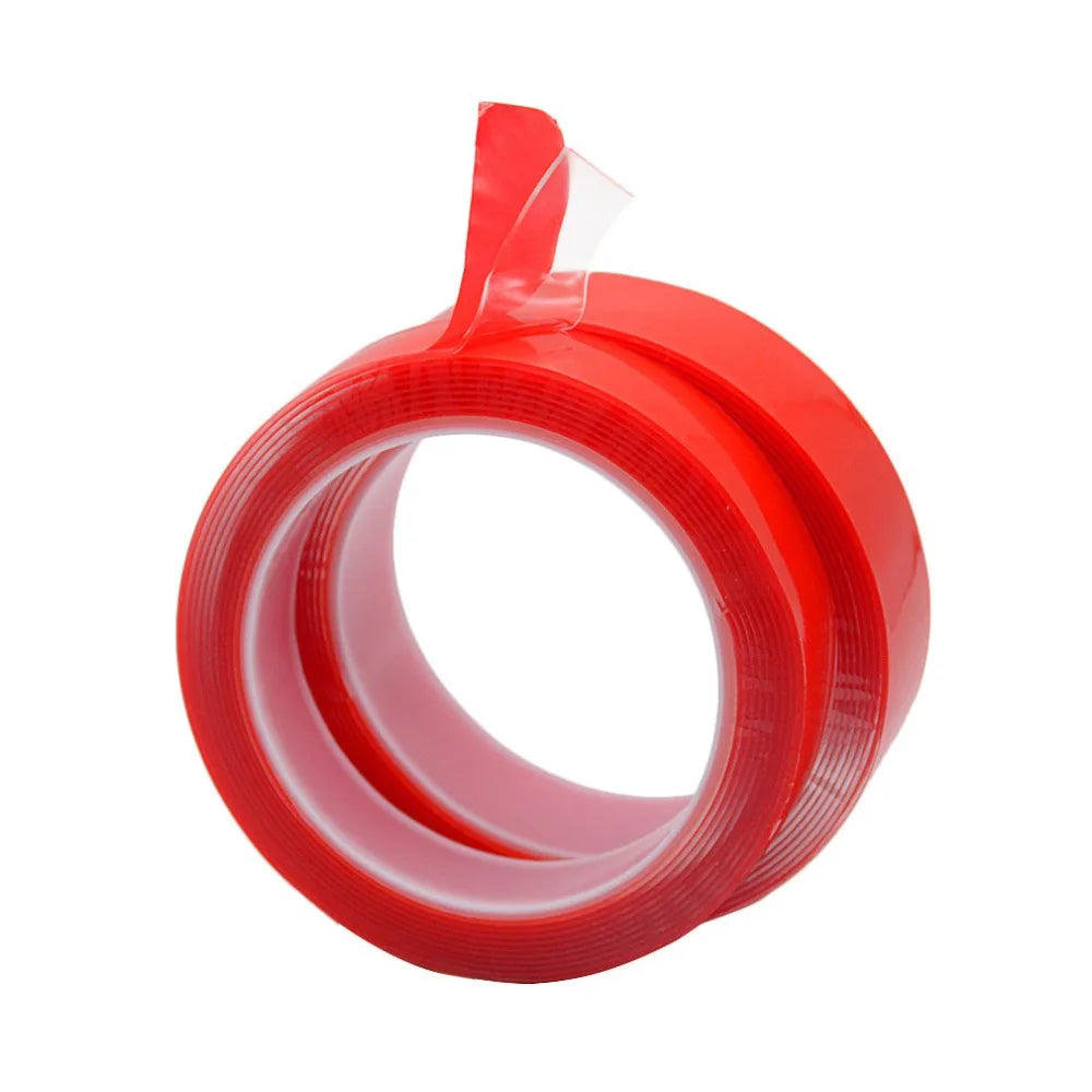 3M Car Strong Double Sided Adhesive Stickers Tape Nano Transparent Reusable Waterproof Auto Tape Clean Tools Car Protect Sticker