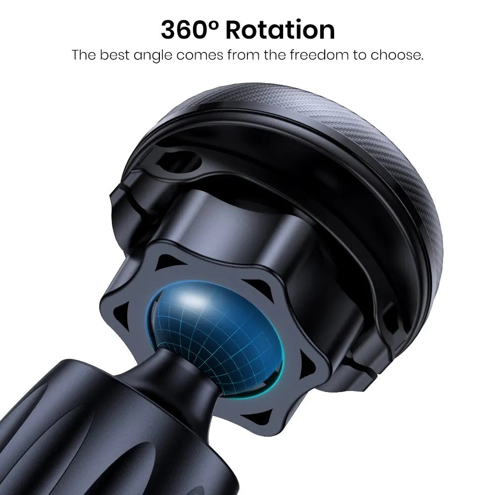 TOPK Magnetic Car Phone Mount in Car Phone Holder Air Vent Magnetic, 6 N52 Magnets Universal Mobile Phone Holders for iPhone 15