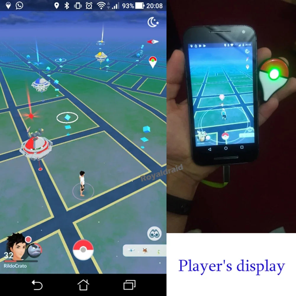 NEW Auto Catch Smart Wristband Pogo for Go Plus Bluetooth-compatible Automatic Capturer Bracelet Support Android and IOS