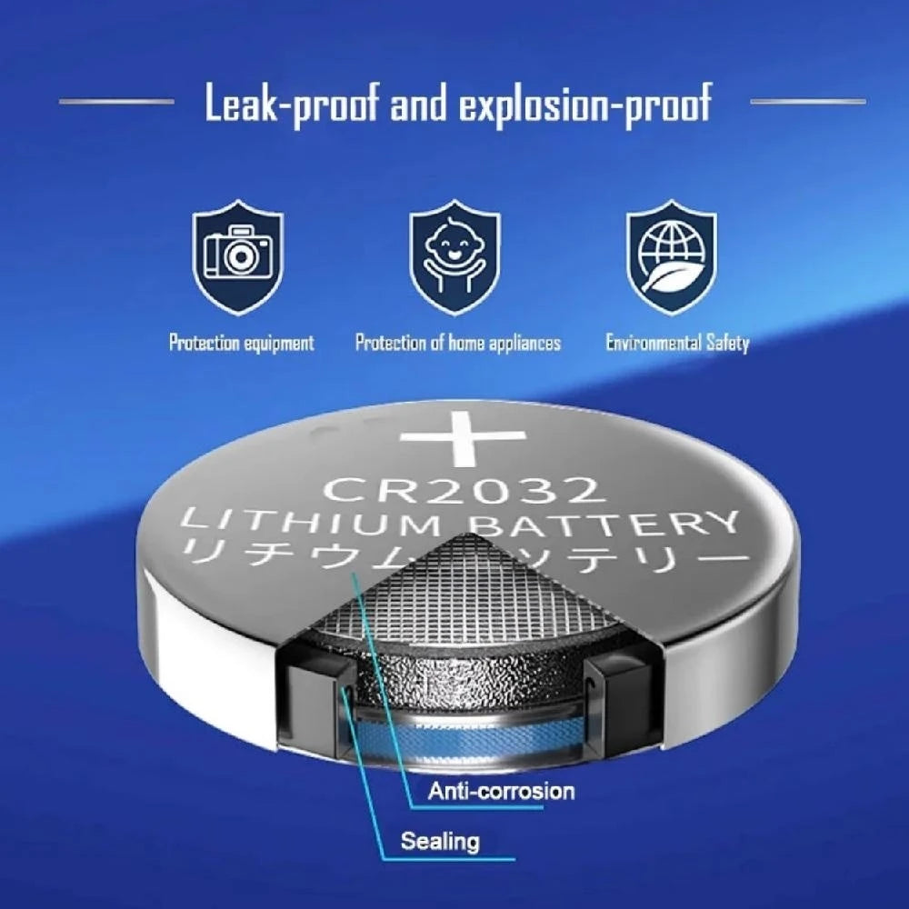 2-60 ks CR2032 CR 2032 gombíková batéria 3V lítiová batéria pre hodinky, hračkársku kalkulačku, diaľkové ovládanie auta, gombíková batéria 