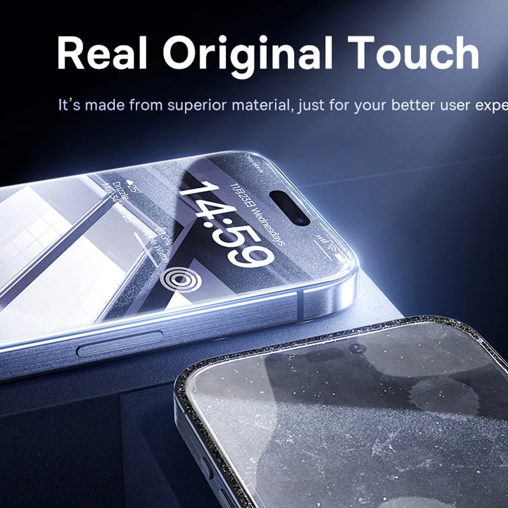 Ochranné sklo Baseus z tvrdeného skla pre iPhone 17 16 Pro Max s priehľadnými hranami a proti odlupovaniu obrazovky pre iPhone 15 14 13 12 11 Pro Max