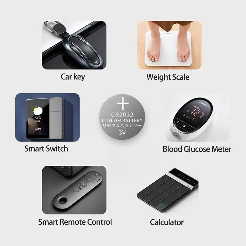 2-60 ks CR2032 CR 2032 gombíková batéria 3V lítiová batéria pre hodinky, hračkársku kalkulačku, diaľkové ovládanie auta, gombíková batéria 