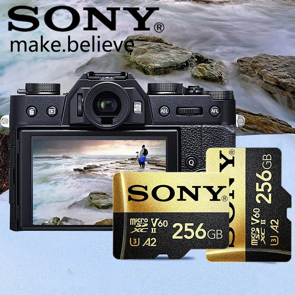 Pamäťová karta SONY Micro SD TF Mini 1TB, trieda 128 GB, 256 GB, vysokorýchlostná pamäťová karta Flash pamäť TF Mecard C10 pre Xiao Mi