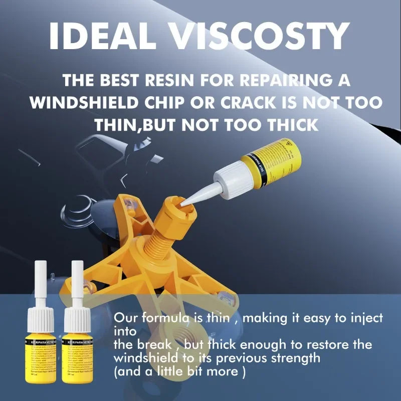 Sada na opravu prasklín na čelnom skle auta, DIY sada na opravu okien, lepidlo na vytvrdzovanie, príslušenstvo na opravu škrabancov a prasklín na autoskle, čisté a úhľadné 