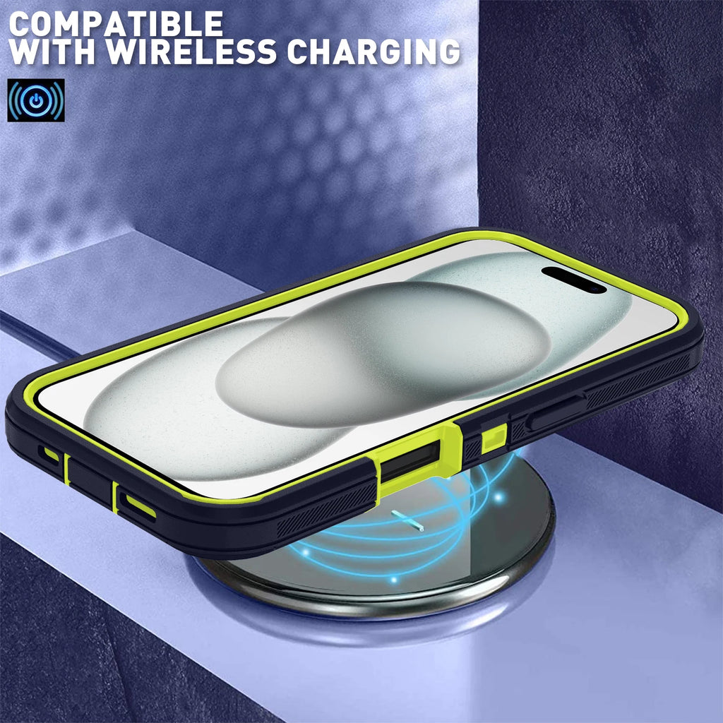 Nárazuvzdorné puzdro na telefón Armor Defender pre iPhone 11 12 13 14 15 Pro Max X XS XR XSMAX 7 8 Plus SE2 SE4 Pevný PC + TPU zadný kryt 