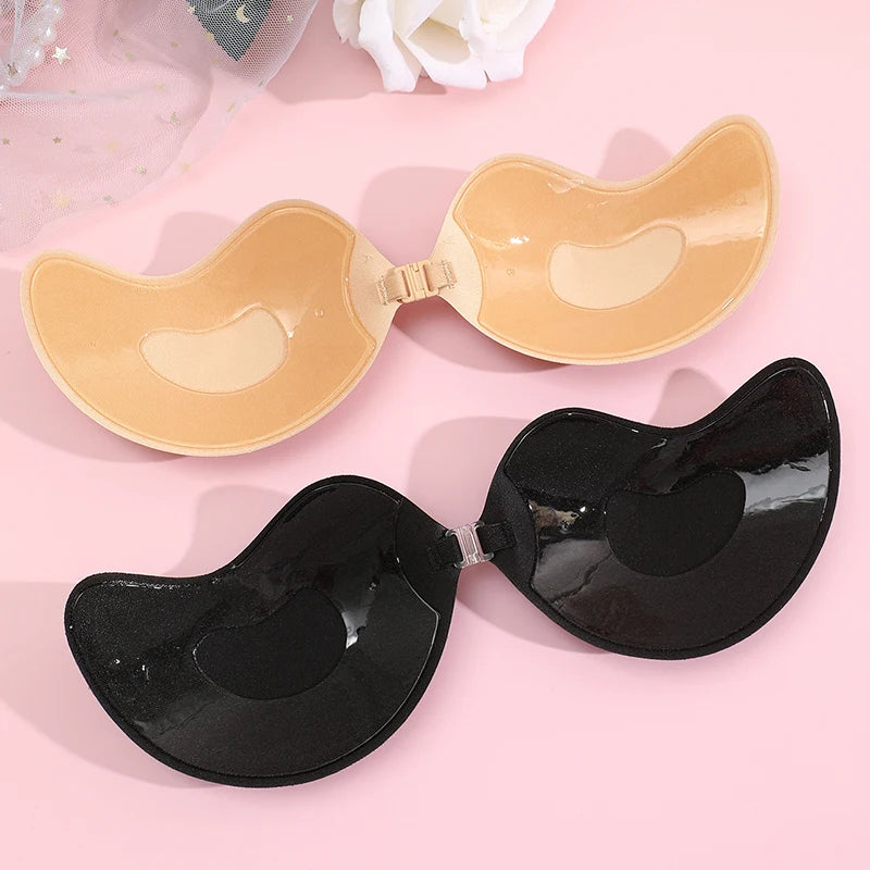 1 Piece Invisible Stick-On Lift Bra, Strapless & Seamless Push Up Anti-convex Bra, Women's Lingerie & Underwear Accessories