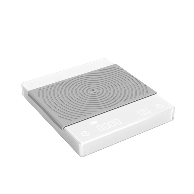 TIMEMORE Store Black Mirror Basic+2 Plus Nová digitálna kuchynská váha na kávu a potraviny s časom USB ľahká mini digitálna váha 