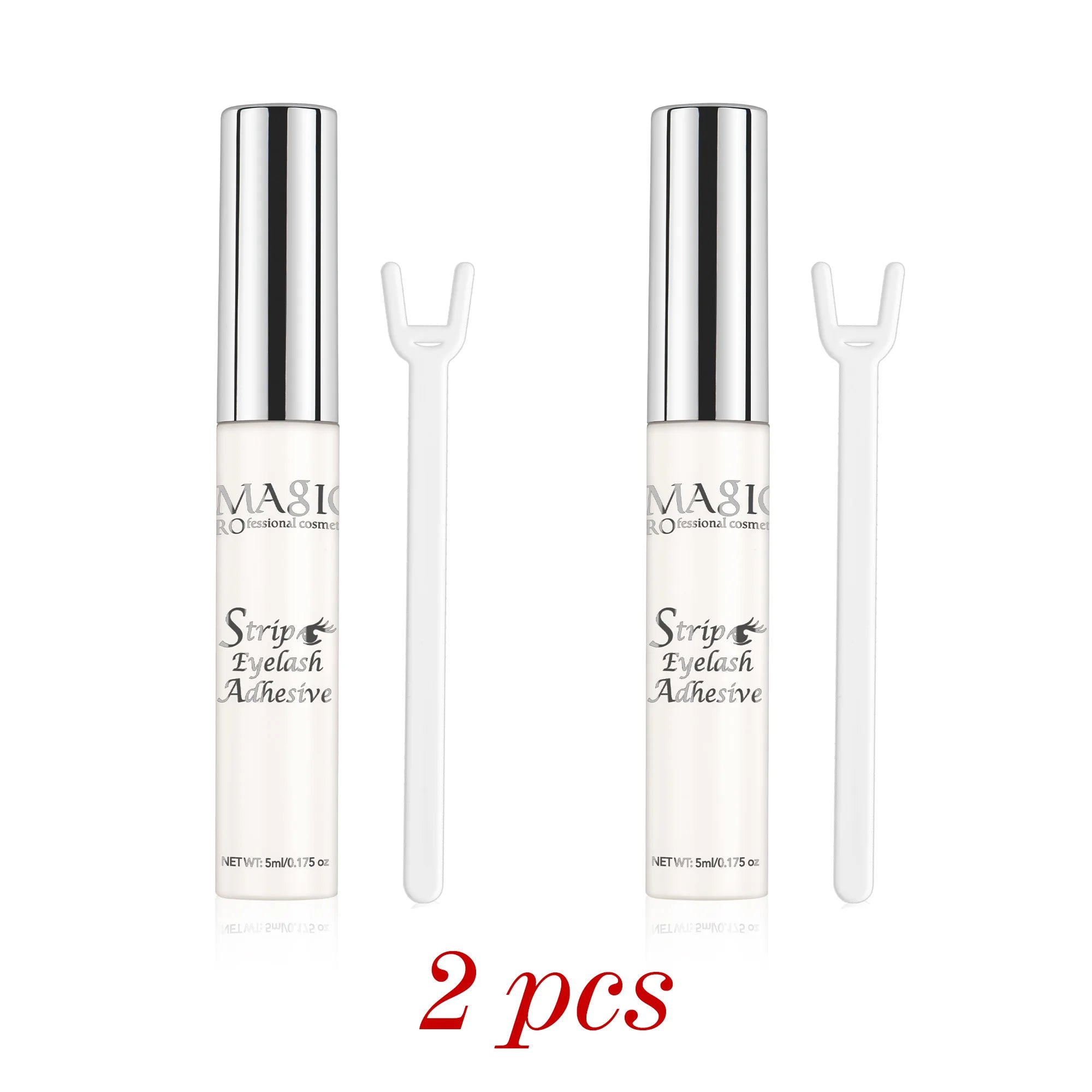 IMAGIC 5ml False Eyelash Extension Glue Waterproof Fast Dry Long Lasting Strong No Irritation Transparent Eyelash Primer Tools